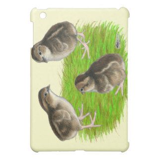 Bobwhite Quail Chicks Case For The iPad Mini