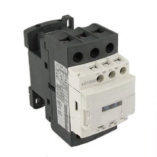 Amico Motor Control AC Contactor 32 Amp 3 Poles NO NC Coil 380 Volts LC1D32Q7C   Wall Light Switches  