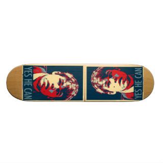 Skateboard "Yes He Can" Magnus Design