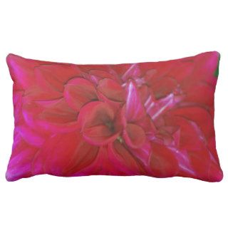 Dahlia flower and meaning throw pillows
