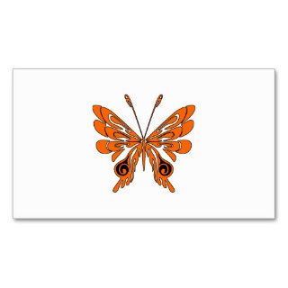 Flame Tattoo Butterfly Business Card