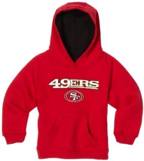 NFL Unisex Infant/Toddler San Francisco 49Ers Sportsman Fleece Hoodie   R14C4P11 (Crimson, 4T)  Sports Fan Sweatshirts  Clothing