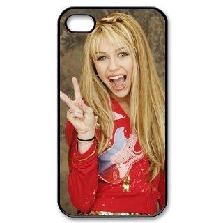 Hannah Montana Miley Cyrus Iphone 4,4s Case Plastic New Back Case Cell Phones & Accessories