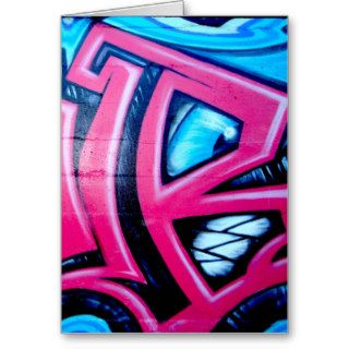 B Graffiti Card