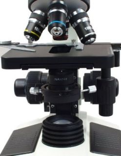 OMAX 40X 1600X Lab Trinocular Darkfield Biological Compound Microscope Dry Darkfield Condenser