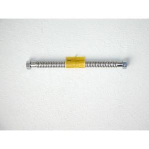 Falcon Stainless 1 in. x 24 in. Corrugated Stainless Steel Water Connector SWC 1x24