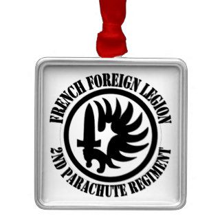 FRENCH FOREIGN LEGION 2ND PARACHUTE REGIMENT CHRISTMAS ORNAMENT