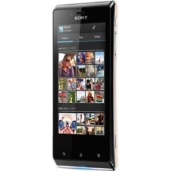 Sony Mobile Xperia J Smartphone   Wireless LAN   3G   Bar   Gold Unlocked GSM Cell Phones