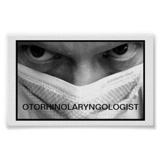 OTORHINOLARYNGOLOGIST   SMALL POSTER