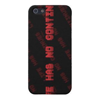 Life Has No Continues Video Game iPhone case iPhone 5 Cases