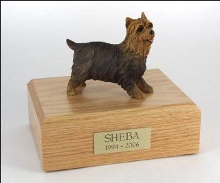 Yorkshire Terrier Standing TR200 352 Figurine Urn   Collectible Figurines
