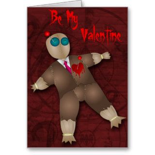 Voodoo Doll Valentine Recipe Card