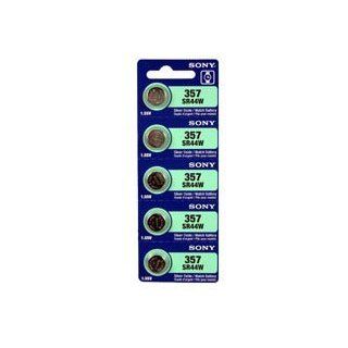 Sony Silver Oxide 1.55V Batteries Size SR44W (357) (Pack of 25)