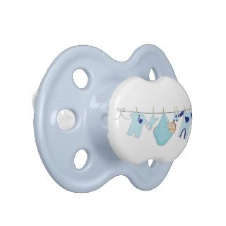 Baby Boy Clothes Line Pacifier