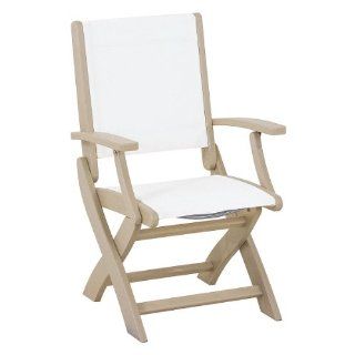Coastal Folding Chair Finish Mahogany  Patio Chairs  Patio, Lawn & Garden