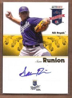 2008 TRISTAR PROjections Autographs Yellow #364 Sam Runion 9/25 Auto Sports Collectibles
