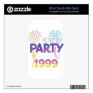 Party Like It's 1999   Palm iPod Touch 4G Skin