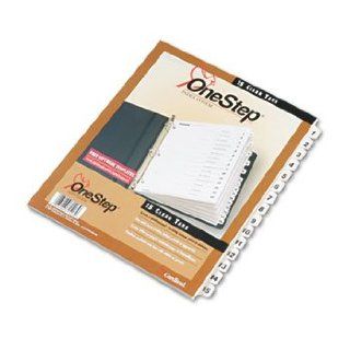 Traditional OneStep Index System, 15 Tab, 1 15, Letter, White, 15/Set Electronics