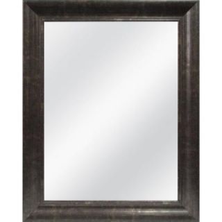 Home Decorators Collection 24 in. W x 30 in. H Dark Pewter Rectangular Framed Mirror 72429