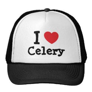 I love Celery heart T Shirt Trucker Hat
