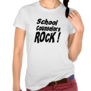 School Counselors Rock T shirt