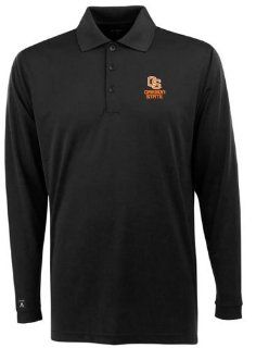 Oregon State Long Sleeve Polo Shirt (Team Color)  Sports Fan Polo Shirts  Sports & Outdoors