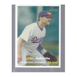 2006 Topps Heritage #368 Jose Valentin Los Angeles Dodgers Sports Collectibles