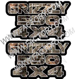 Yamaha Grizzly 550 Gas Tank Graphics Camo 4x4  Other Products  