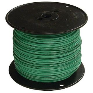 Southwire 1000 ft. 6/19 Stranded THHN Cable   Green 20497405