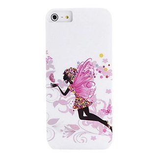 IMD Technique the Girl with Wings Plastic Case for iPhone 5/5S  Cell Phone Carrying Cases  Sports & Outdoors