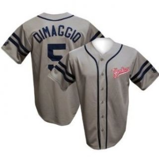 Majestic Joe DiMaggio New York Yankees Throwback Heater Jersey (XXL)  Sports Fan Jerseys  Sports & Outdoors