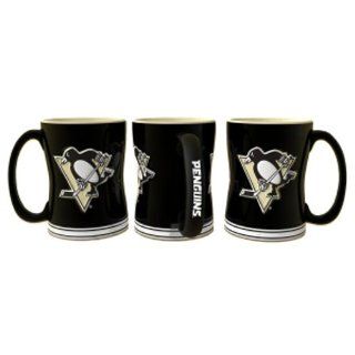 BSS   Pittsburgh Penguins NHL Coffee Mug   15oz Sculpted (Single Mug) 