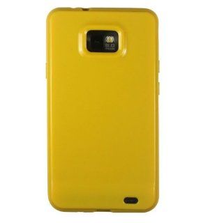 amtonseeshop Yellow Soft GEL TPU Silicone Case Cover for At&t Samsung I9100 S2 Cell Phones & Accessories