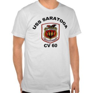 CV 60 USS Saratoga Shirts