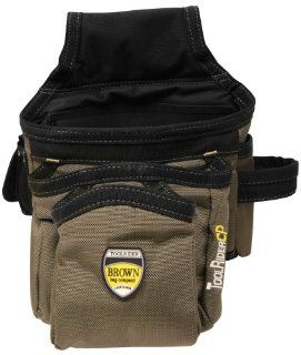 Brown Bag 30421 Ballistic Carpenters Pouch, Fits Up to 2 3/4 Inch Belts   Tool Bags  