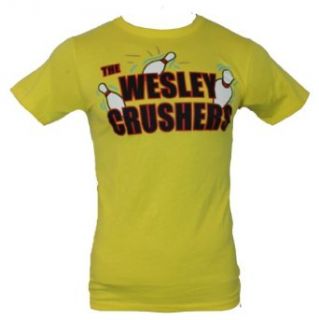 IMPB Men's "The Wesley Crushers" Bowling Image the Bang Theory T Shirt Clothing