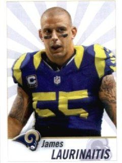 2013 Panini NFL Stickers # 421 James Laurinaitis St. Louis Rams Sports Collectibles
