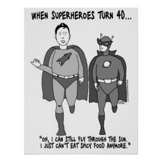 When Superheroes Turn 40 Poster