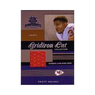 2003 Gridiron Kings Gridiron Cut Collection #GC59 Priest Holmes JSY/375/375 Sports Collectibles