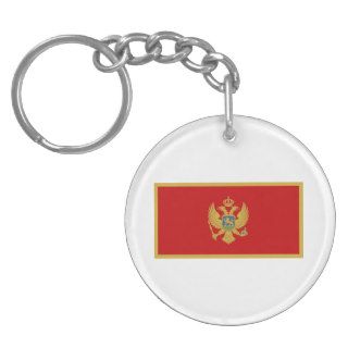 Montenegro – Montenegrin Flag Acrylic Keychain