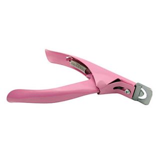 Pink Nail Scissors for False Nail Tips Acrylic Nail Art