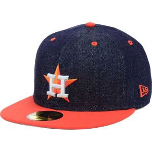 Houston Astros New Era MLB Team Color Denim 59FIFTY Cap