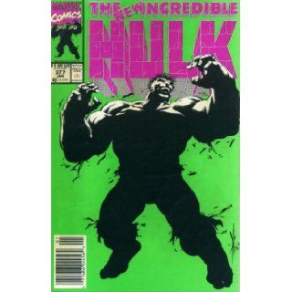 The New Incredible Hulk #377 (first Print, Green Glo cover) Books