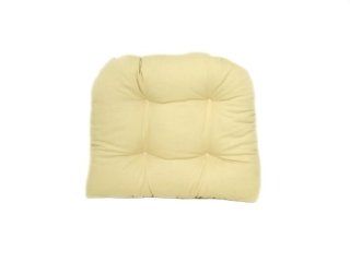 American Mills 34805.425 Dining Chair Pad, Ivory, Set of 2   Throw Pillows