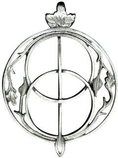 Symbol Magic Chalice Well for Intuition Talisman Charm Amulet Pendant (P378) 