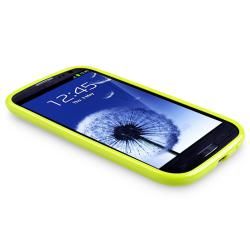 Light Green Jelly TPU Rubber Skin Case for Samsung Galaxy S III i9300 BasAcc Cases & Holders