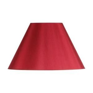 Laura Ashley Classic 19 in. Red Empire Shade SFE319