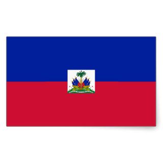 Haitian Flag Stickers