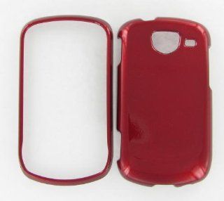 Samsung U380 (Brightside) Red Protective Case Cell Phones & Accessories