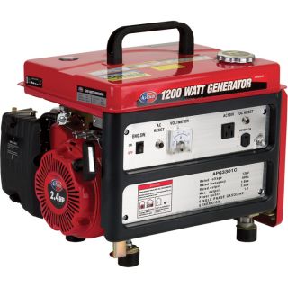All Power America CARB Approved Portable Generator   1200 Surge Watts, 1000